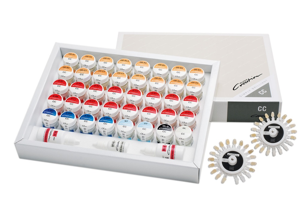 CC/ Kit 1 804 (incl. shade guide 000064) / 710g