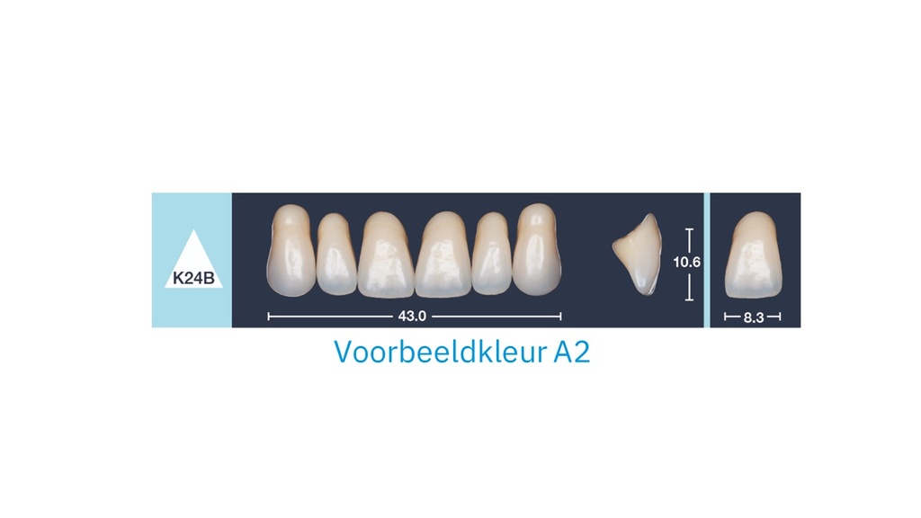 4natur Tandenset boven A2-K24B