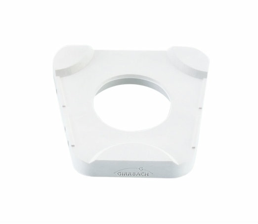 Contraplaten voor splitex, kunststof wit á 10st.