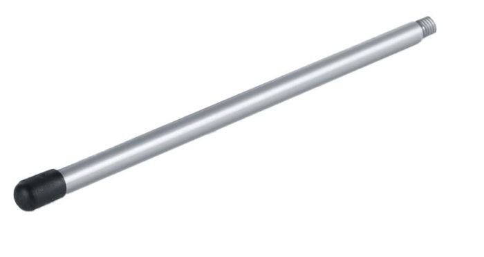 Artex Carbon , steunstift (bovenkant) zilver