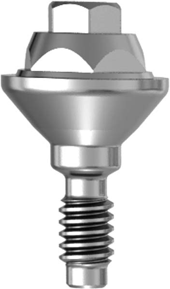 Straight conical abutment H 1.5 JDEvolution S