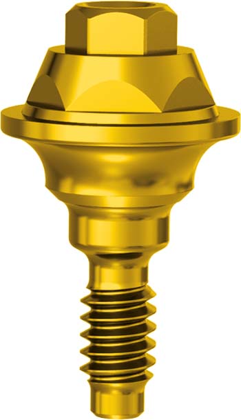 Conical Abutment Tissue Straight H 1.5 JDEvolution S