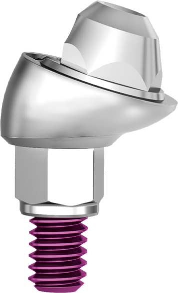 17° Conical Abutment Angulated H 2.5 JDEvolution S