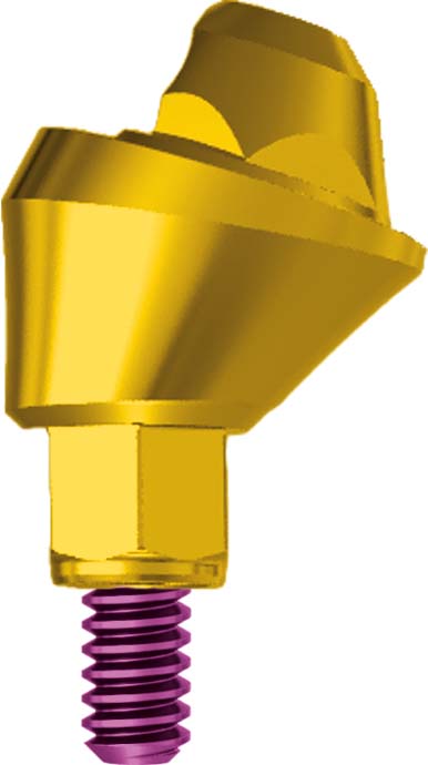 Conical Abutment Tissue Angulated 17° H 3.5 JDEvolution S