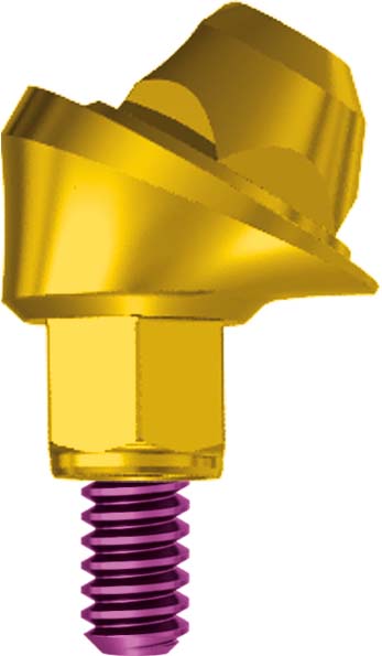 Conical Abutment Tissue Angulated 30° H 2.5 JDEvolution S