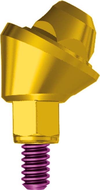 Conical Abutment Tissue Angulated 30° H 3.5 JDEvolution S