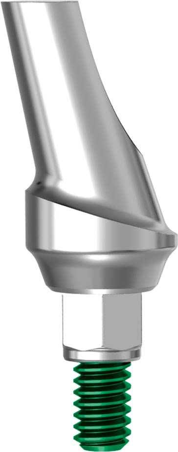 15° Angulated Anatomic Abutment Ø 4.5 H 1.5 JDEvolution Plus