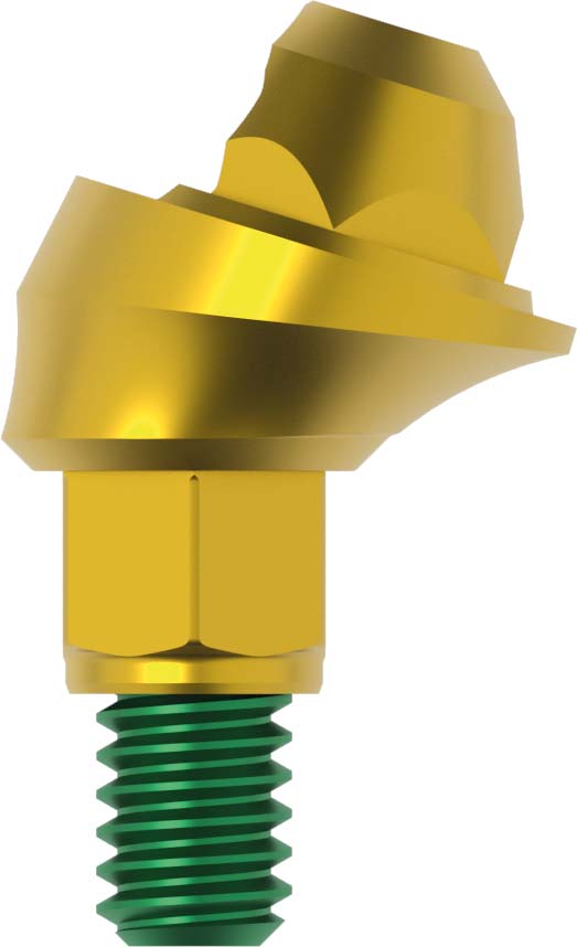 Conical Abutment Tissue Angulated 17° H 2.5 JDEvolution Plus