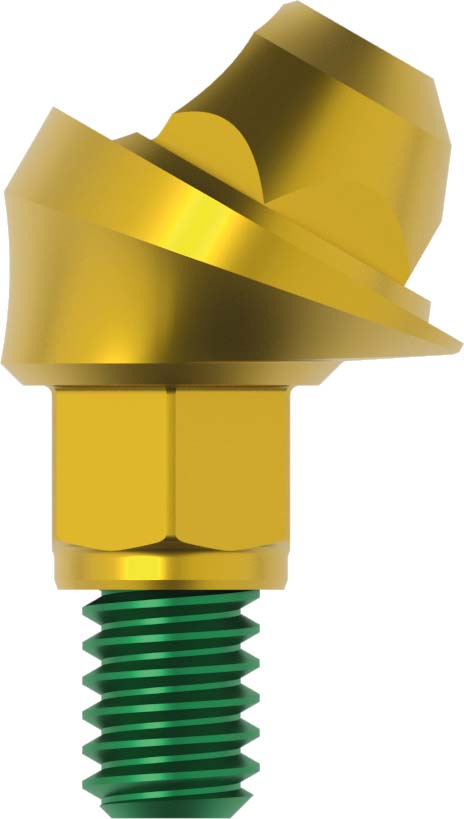 Conical Abutment Tissue Angulated 30° H 2.5 JDEvolution Plus