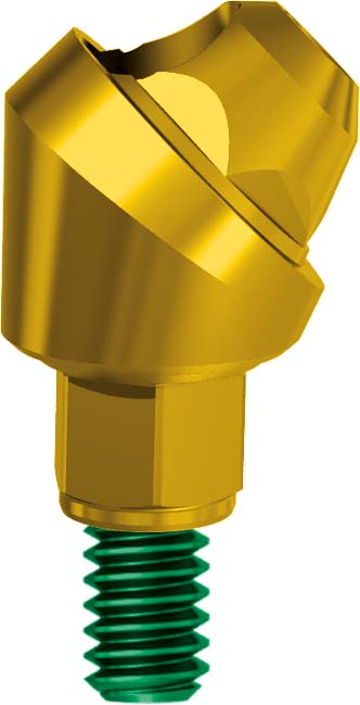 Conical Abutment Angulated 45° H 4.5 JDEvolution Plus
