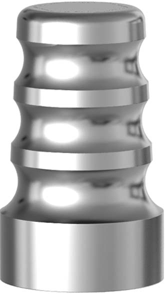 Impression coping closed tray conical abutment