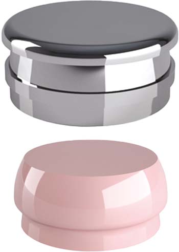 Cap attachment housing + elastic retentive cap Emi abutment