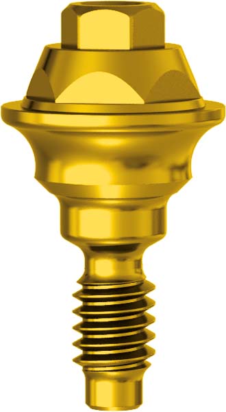 TL Straight Conical Abutment Tissue H 1.5 JDEvolution Plus