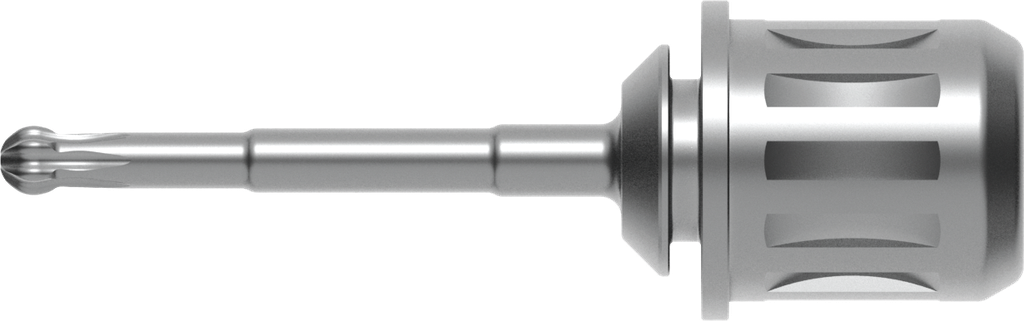 Screwdriver L 25 angulated channel torque wrench