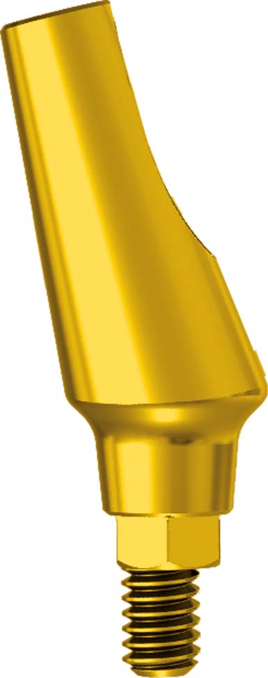 15° Gp Abutment angulated H 1.5 JDIcon Plus