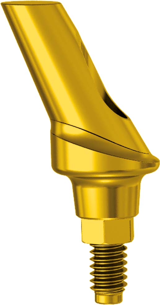 25° Anatomic Abutment angulated H 1.5 JDIcon Plus
