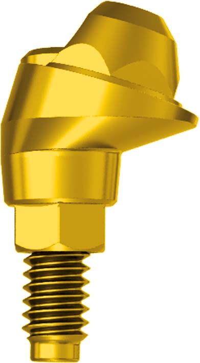 17° Conical Abutment Angulated H 2.5 JDIcon Plus