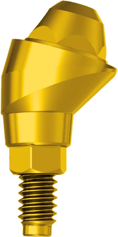 17° Conical Abutment Angulated H 3.5 JDIcon Plus