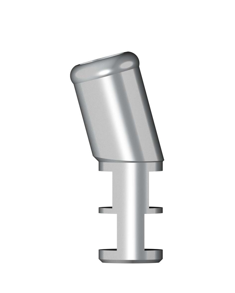 Angled Lab Analog MedentiLOC Stainless Steel