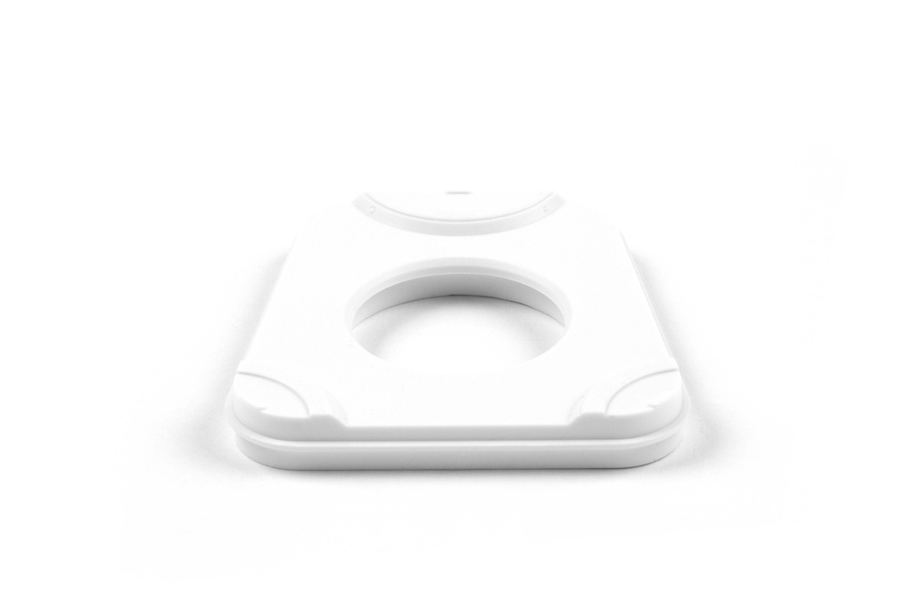 Contraplaten voor Splitex® Systeem, wit, 100 stuks