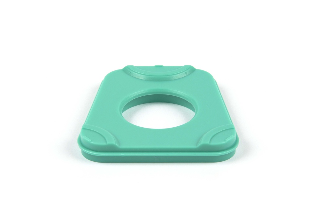 Contraplaten voor Splitex® Systeem, groen, 100 stuks