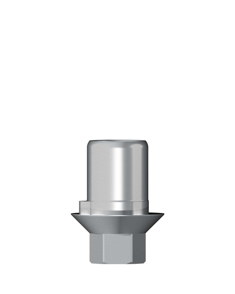 Ti-Base for Zr Abutment & Screw GH 0,1mm H3,5mm - Ø4,5mm [BE-SEM]