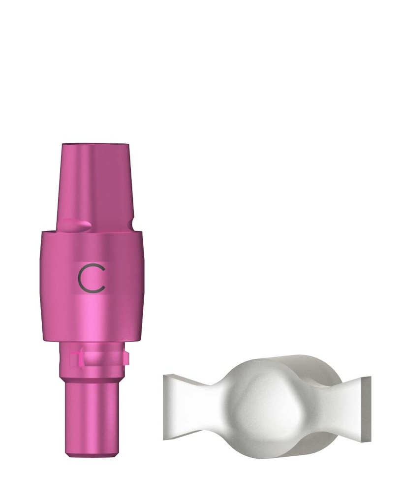 Implant Pick-up Closed Tray incl. Screw & Cap Ø 4,3mm [CAMLOG]