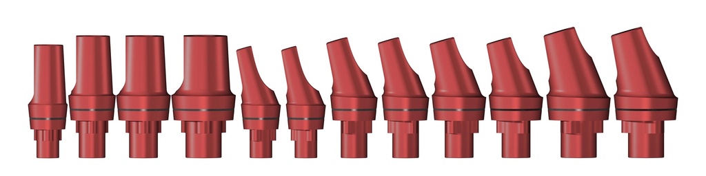 Planning Abutment Set in 12 parts [NB-RS]