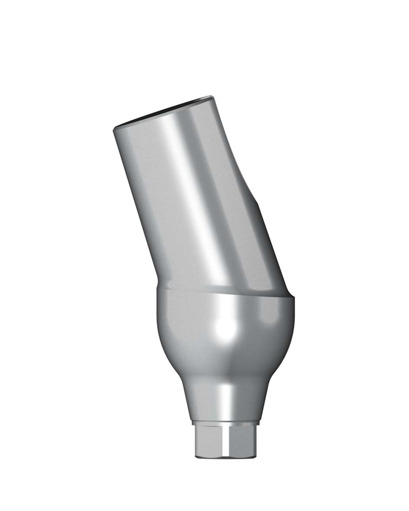 Angled Massiv Abutment incl. Abutment Screw 18° NP Typ 1