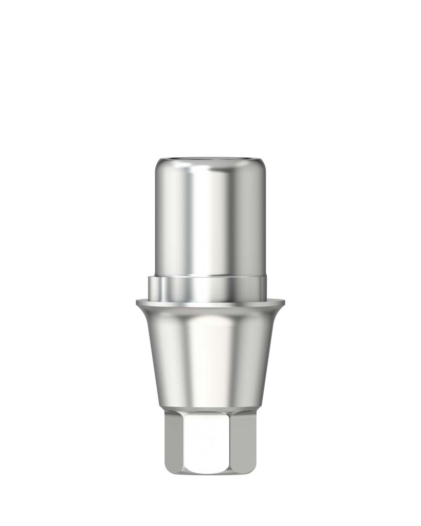 Ti-Base for Zr Abutment & Screw H 3,5  GH 1.0, Ø 3.5-5.0 mm