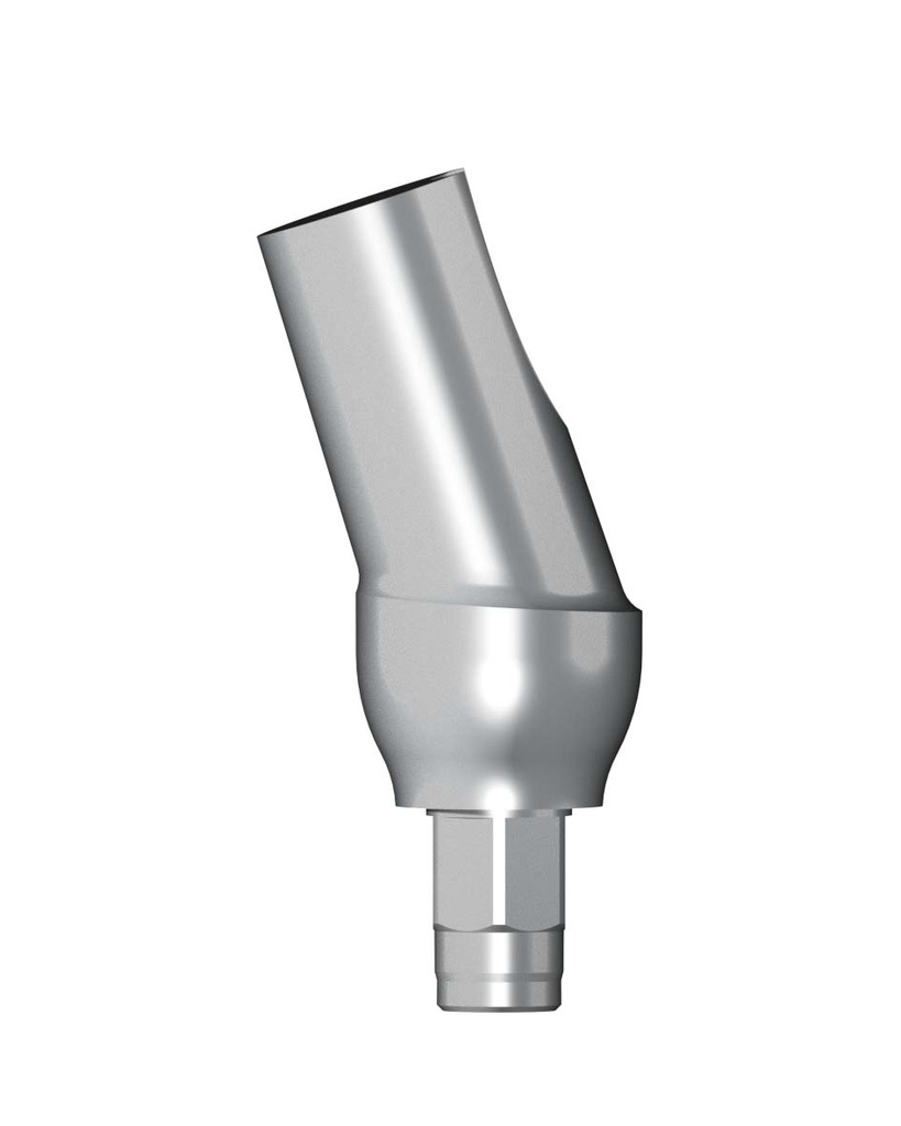 Angled Massiv Abutment incl. Screw 18° Ø 3,4 mm Typ 1