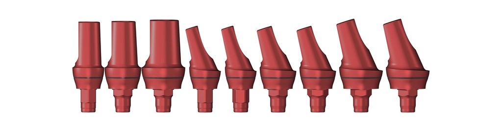 Planning Abutment Set in 9 parts [B3i-C]