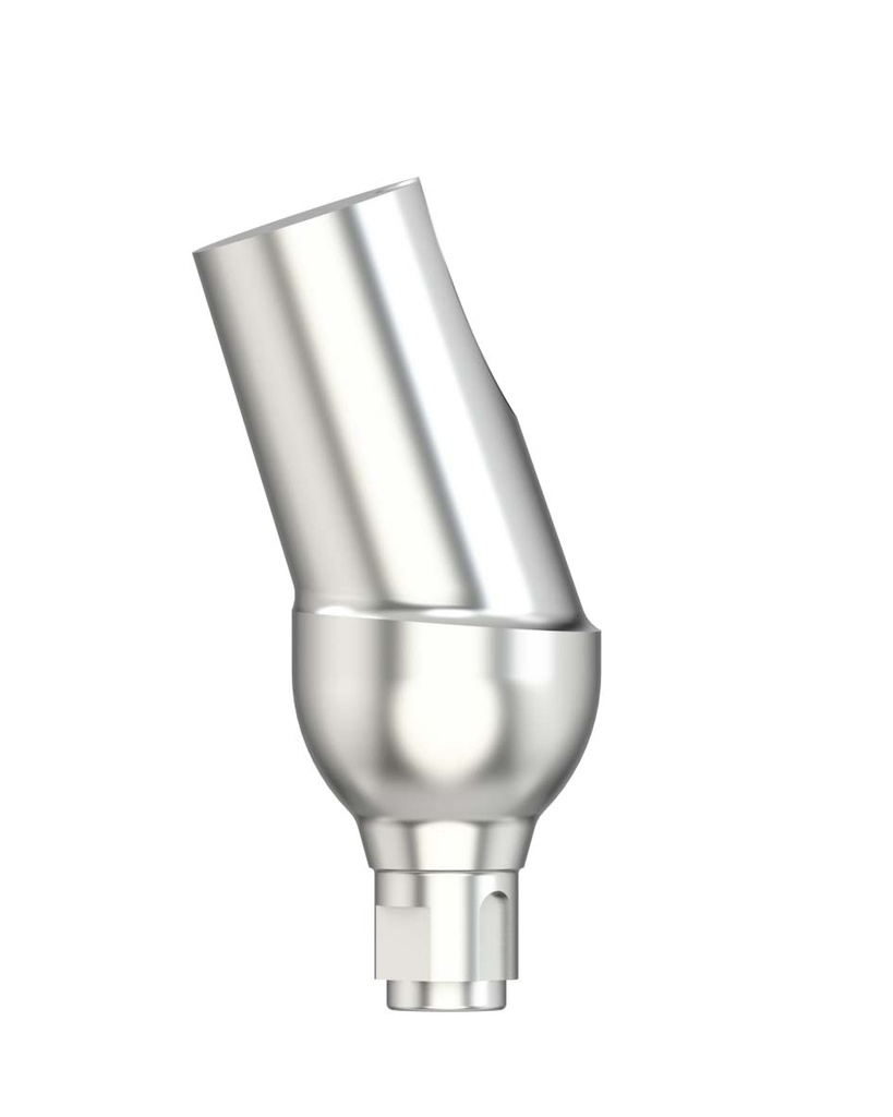 Angled Massiv Abutment incl. Abutment Screw 18° NC Typ 2 [ST-BL]