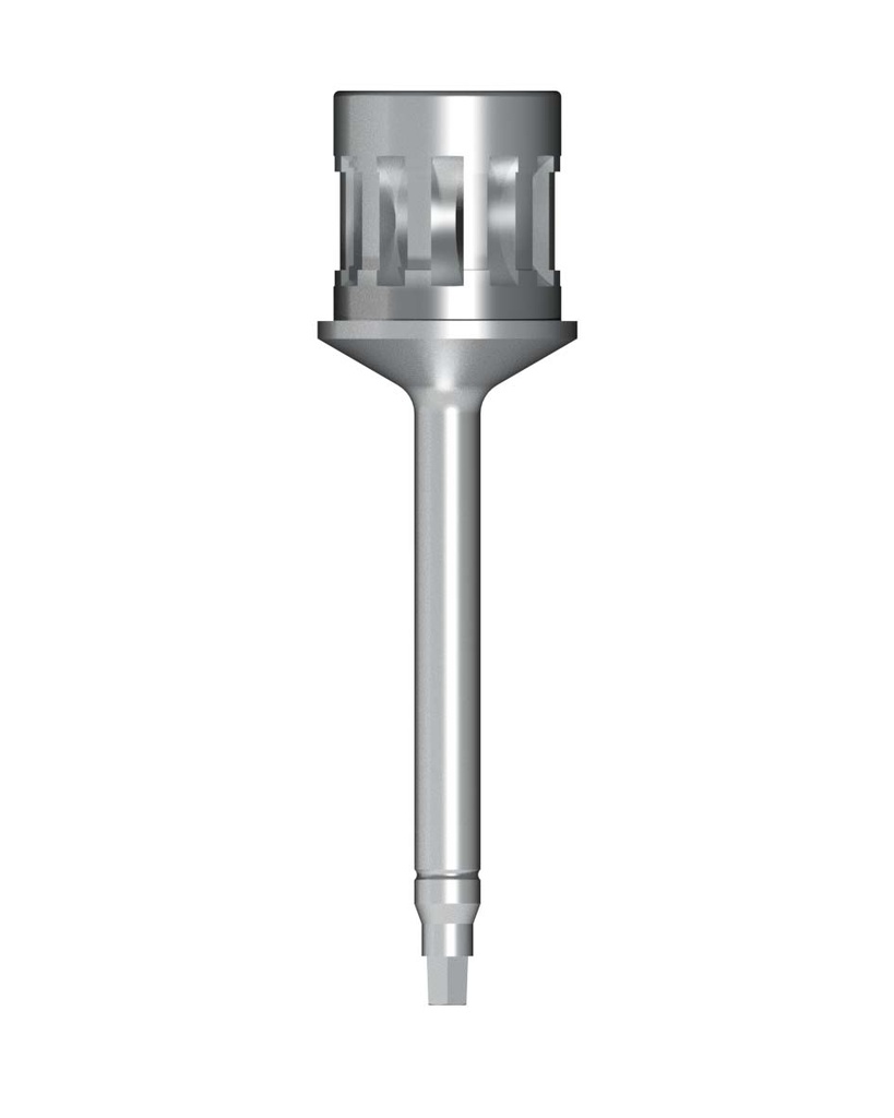 Placement instrument Hex 1.2 Manual and Ratchet Long