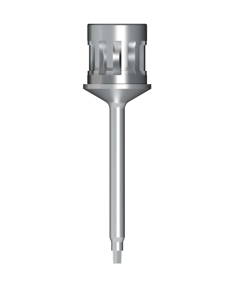 Placement instrument Hex 1.0 Manual and Ratchet Long