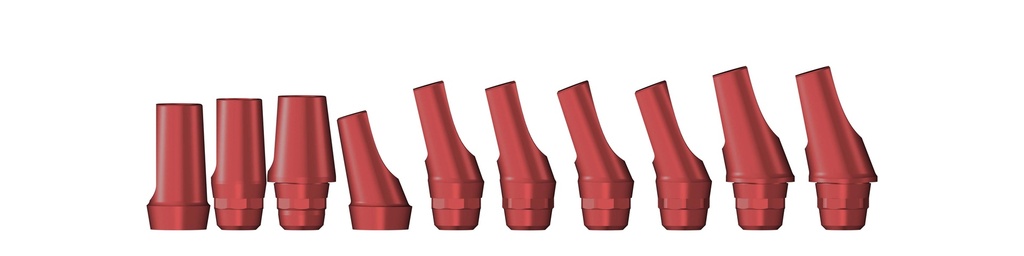 Planning Abutment Set in 10 parts [ST-TL]
