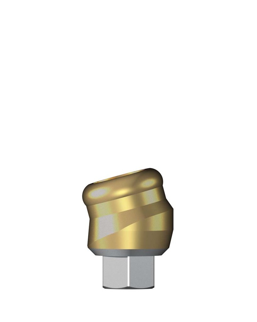 MedentiLOC Abutment Ø 3,5 mm GH 1,0 mm Typ 1 Angled [ZB-TSV]