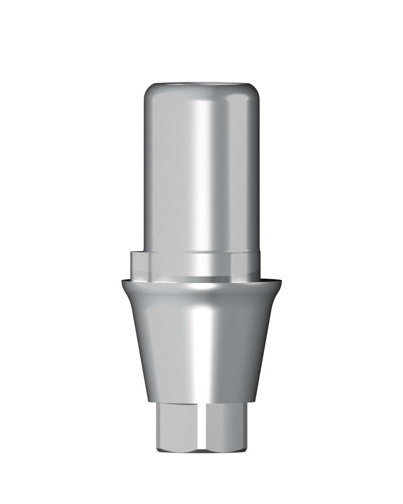 Ti-Base for Zr Abutment & Screw GH1,1mm H5,5mm - Ø 4,5-5,0mm