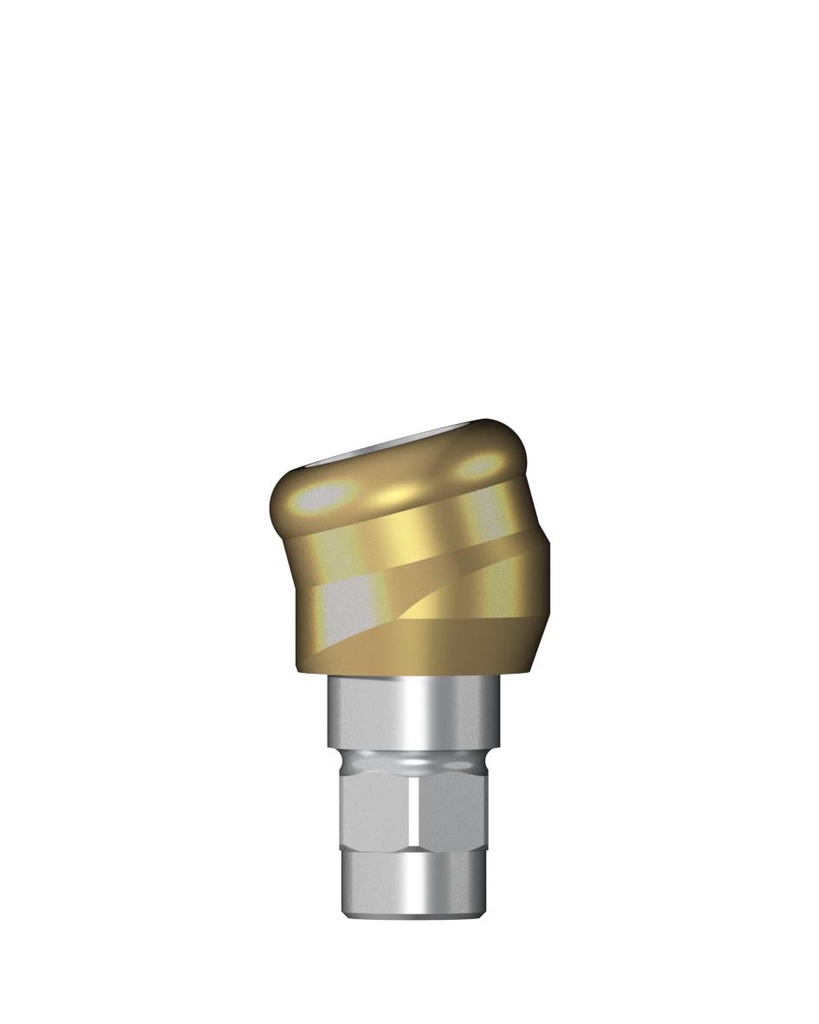 MedentiLOC Abutment Ø 3,4 mm GH 1,0 mm Typ 1 Angled [DS-XI]