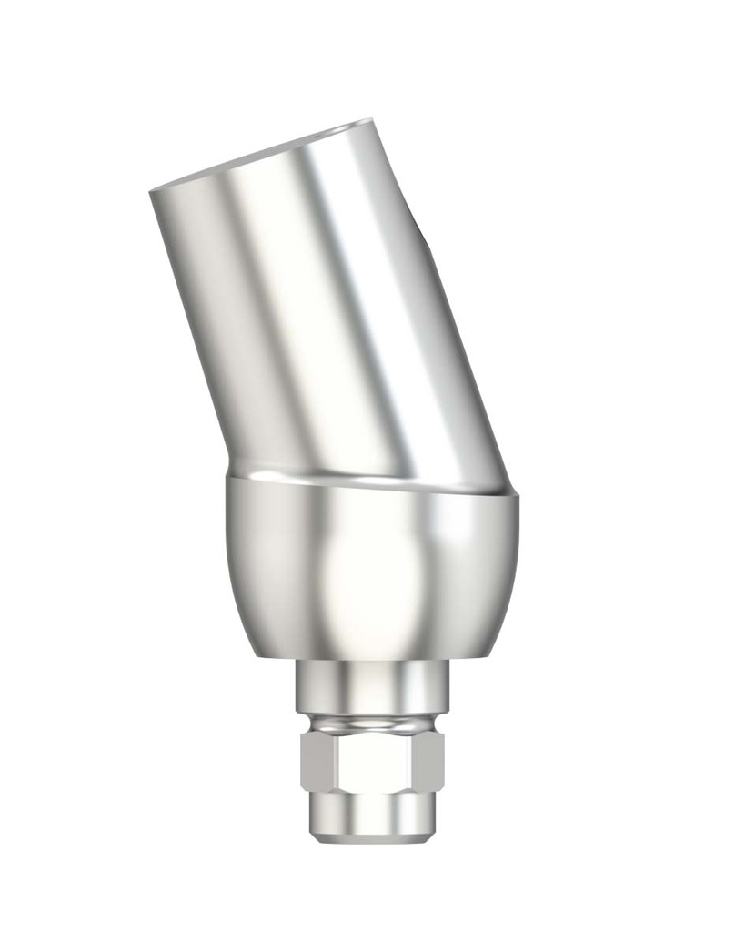 Angled Massiv Abutment incl. Screw 16° Ø 4,5 mm Typ 2 [DS-XI]