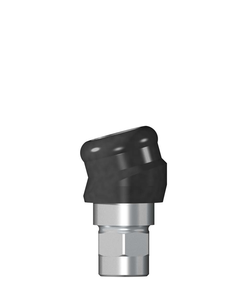 Novaloc Abutment Ø 3,8 GH 1,0 Angled Typ 1, 15° [DS-XI]