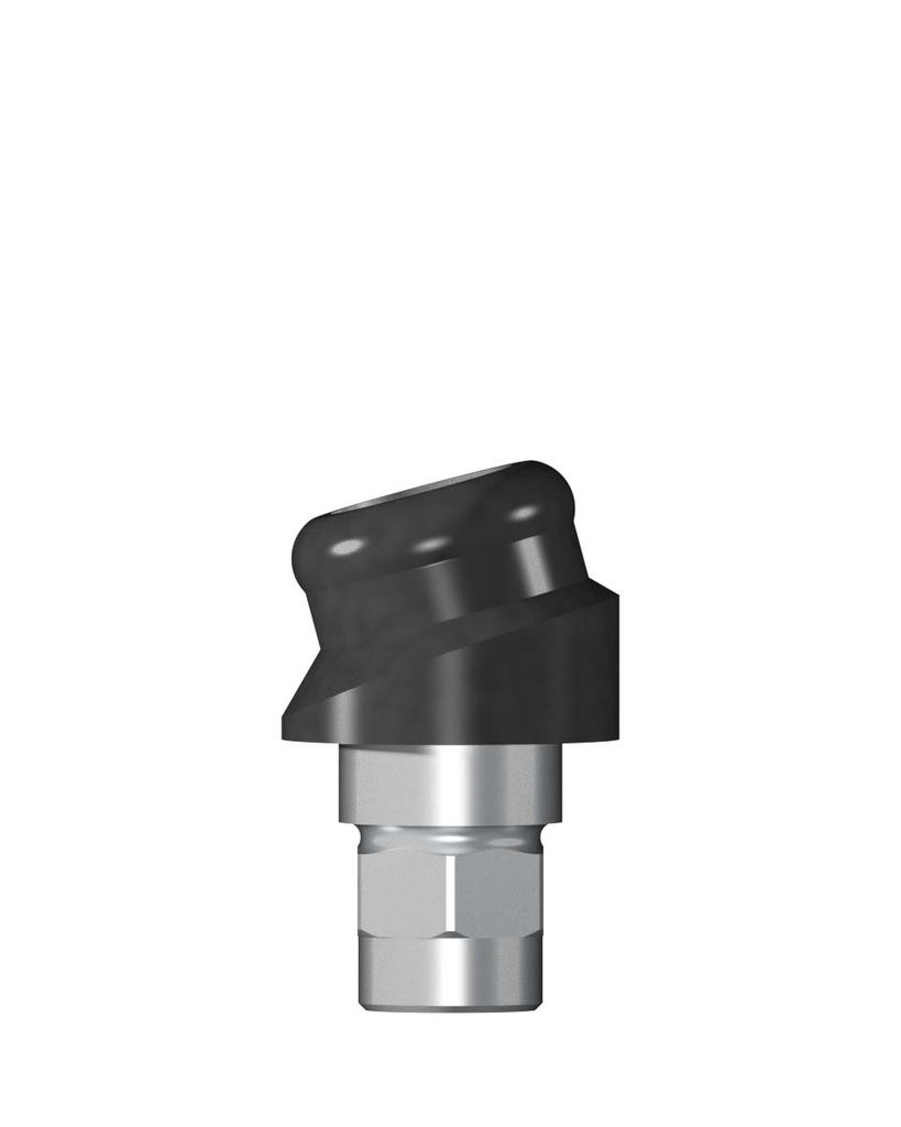 Novaloc Abutment Ø 4,5 GH 1,0 Angled Typ 1, 15°