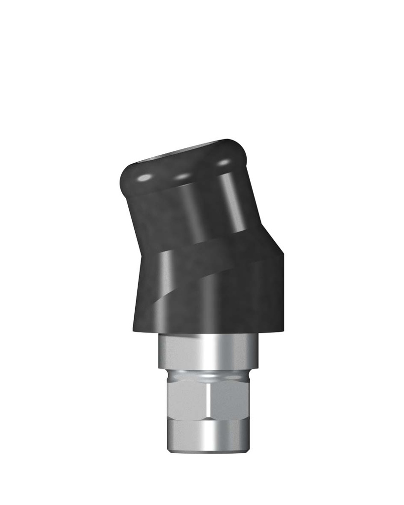 Novaloc Abutment Ø 4,5 GH 3,0 Angled Typ 1, 15°