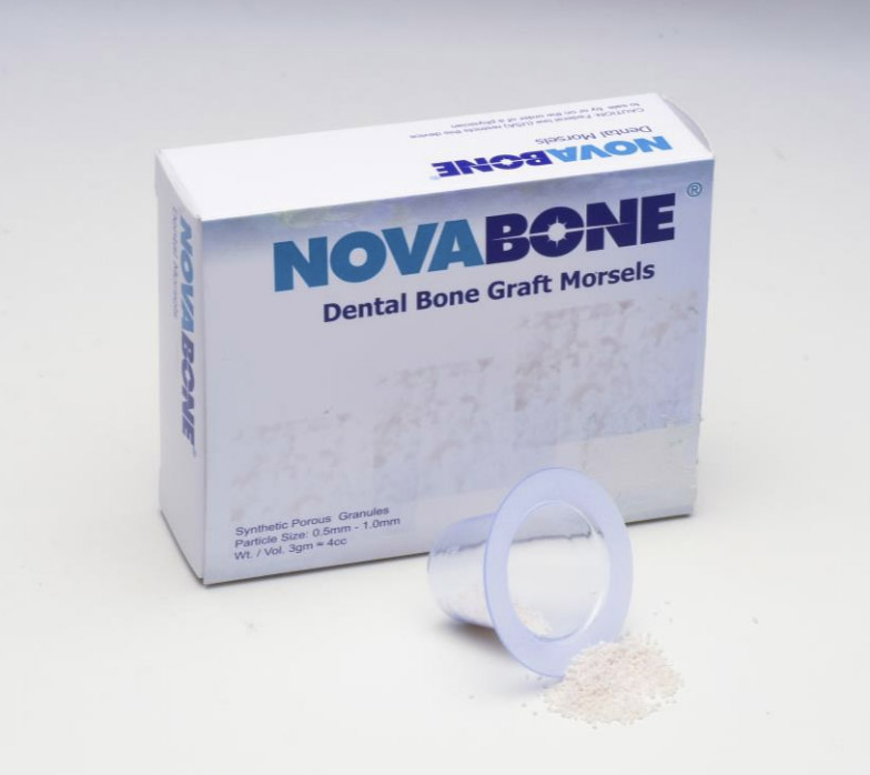 Novabone Dental Morsels 2x1.5g (~4.5cc)