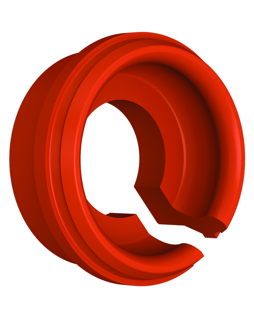 Novaloc Retentie-insert PEEK - Rood - extra light- 300g á 4st