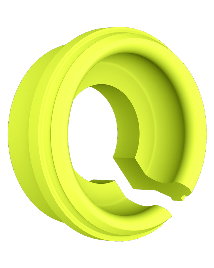 Retentie-insert PEEK - Geel - medium - 1200g á 4st