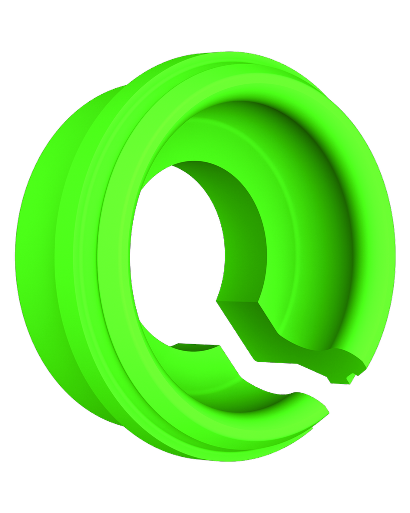 Novaloc Retentie-insert PEEK - Groen - strong - 1650g á 4st