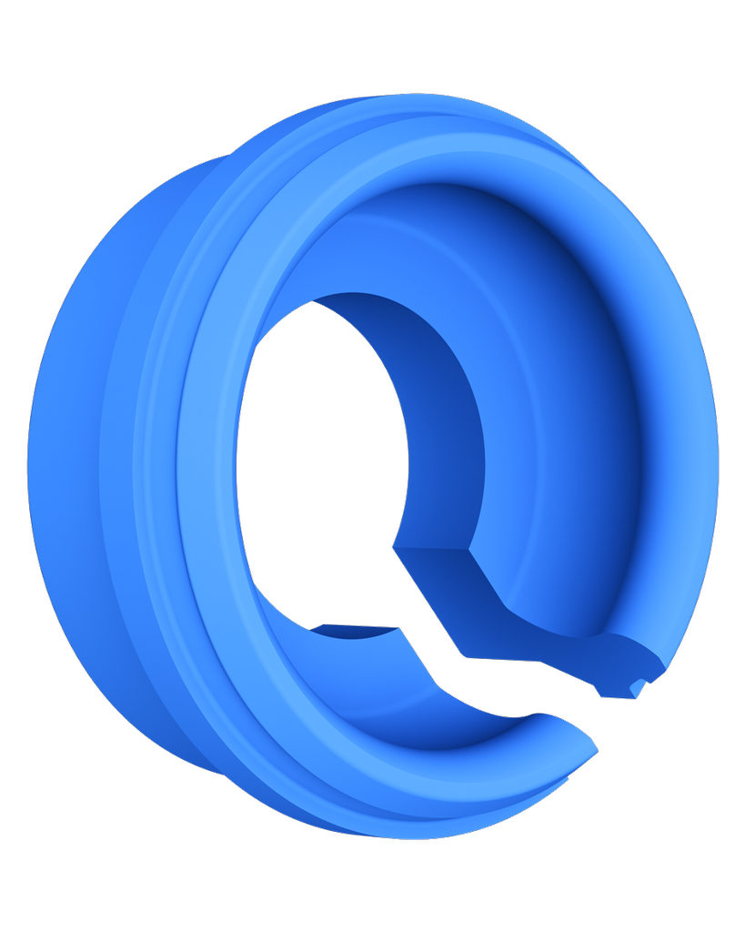 Retentie-insert PEEK - Blauw - extra-strong - 2100g á 4st