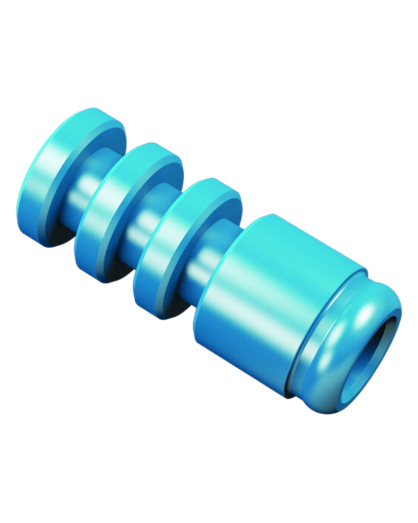 Novaloc Modelanaloog Ø 4 Blauw - Aluminium á 4st