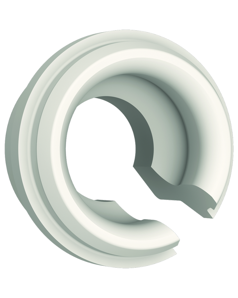 Optiloc® Retentie-insert PEEK - Wit - light - á 4st.